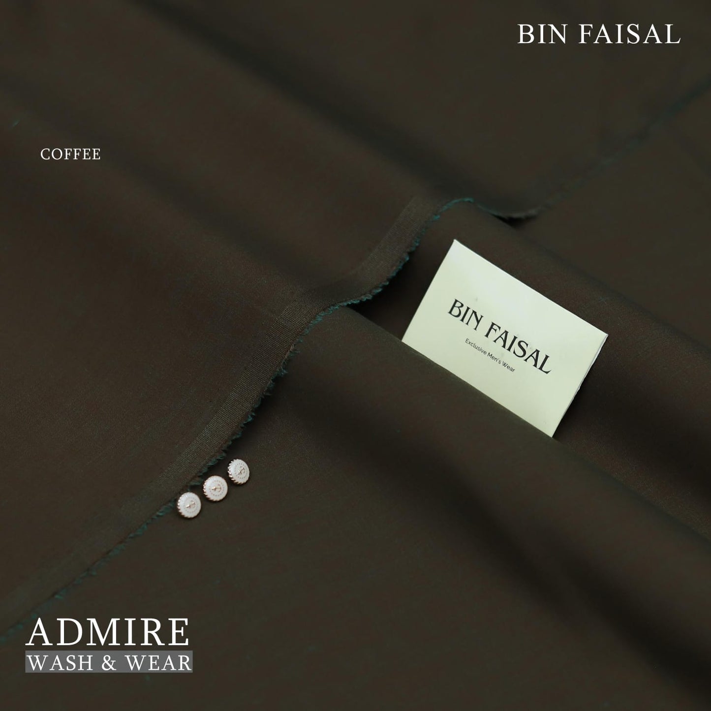 BIN FAISAL ADMIRE WASH N WEAR